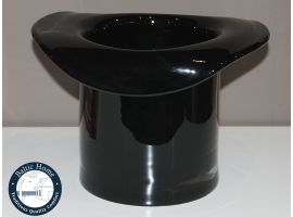Vase C126X19 Cabaret black