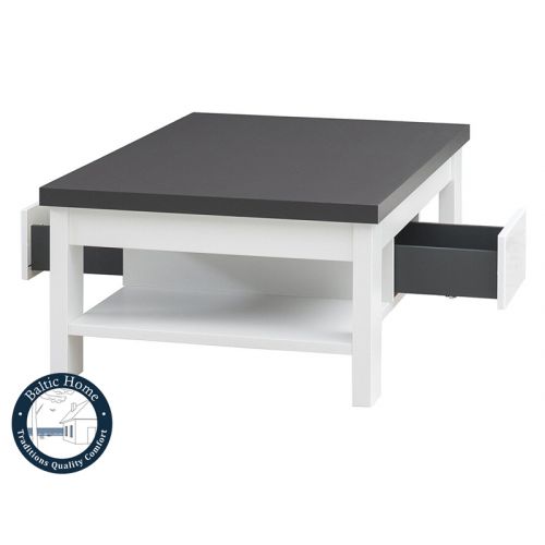 Buy coffee table Type 165 Manhattan arctic white/graphite