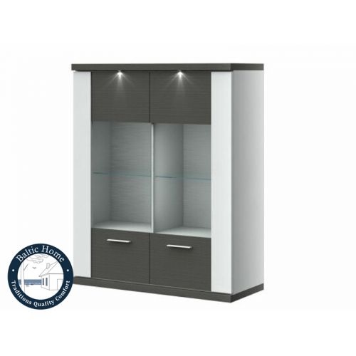 Buy display cabinet Type 05 right Manhattan arctic white/graphite