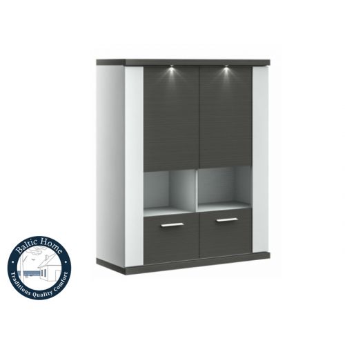 Buy display cabinet Type 07 Manhattan arctic white/graphite