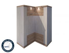 Corner chest of drawers Type 19 Manhattan pino aurelio/nelson