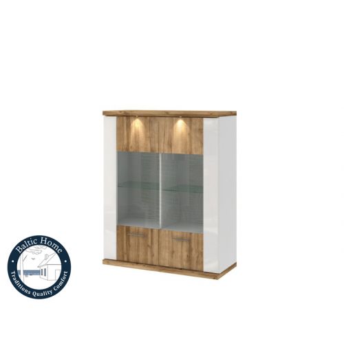 Buy display cabinet Type 05 right Manhattan wotan/arctic white