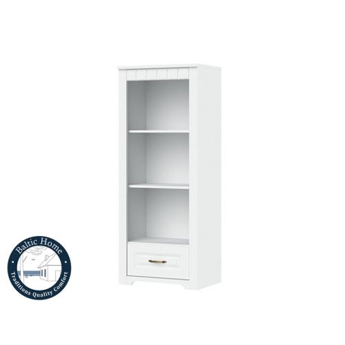 Buy bookcase Type 01 low Tirol arctic white