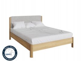 Bed with upholstered headboard fabric LUN815 Lundin