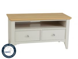 TV stand NEL504 New England Ice white/lacq