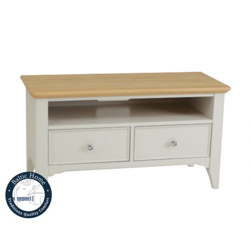 TV stand NEL504 New England Ice white/lacq