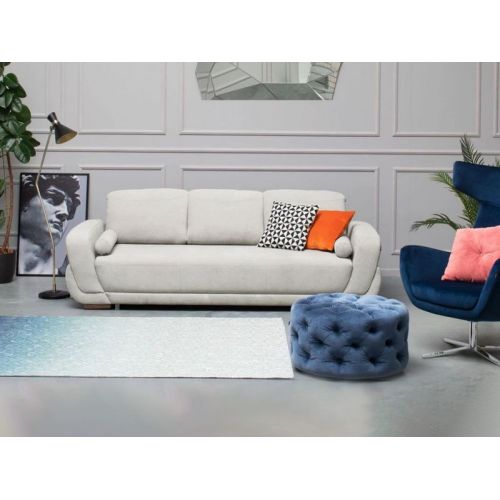 ATLANTIC sofa 2-seater with a box for linen without a mechanism