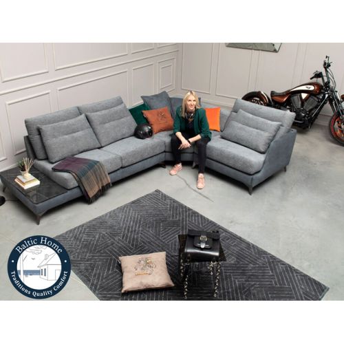 Corner sofa VYTIS MAX with shelf