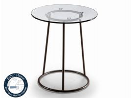 TITAN coffee table H550 with clear glass