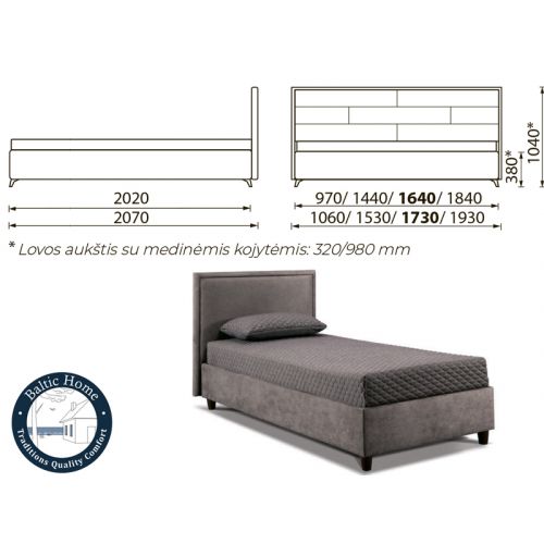 AURA single bed 900x2000 V2