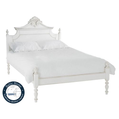 Buy bed ABJ115 Amore Ice white with patina