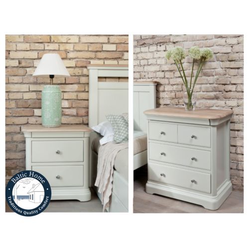 Buy chest of drawers СRO803 Cromwell Ice white / oil