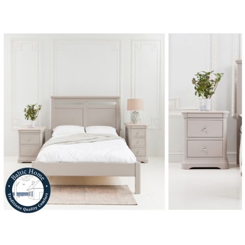 Buy bed CRO809 Cromwell Ice white / oil