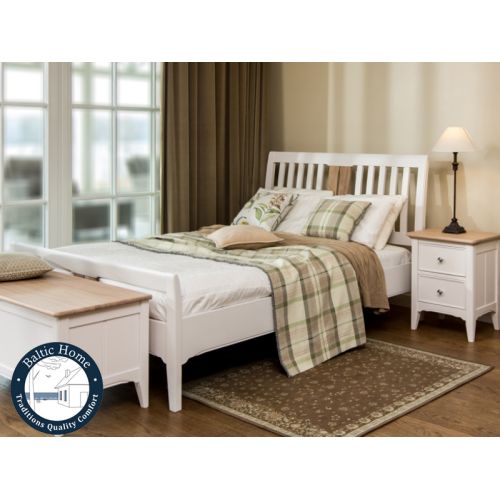 Bed NEL807 New England Ice white/lacq