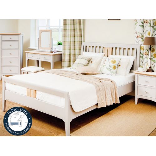 Buy bed  NEL808 New England Ice white/lacq