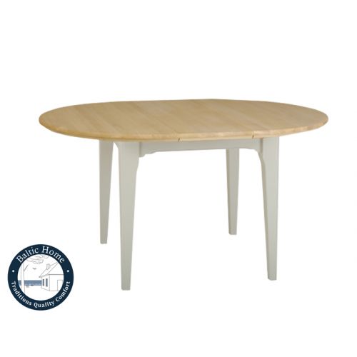 Buy dining table NEL103 New England Ice white/lacq
